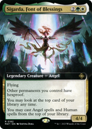 Sigarda, Font of Blessings (Extended Art) [March of the Machine: The Aftermath] Foil