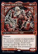 Toralf, God of Fury // Toralf's Hammer (Showcase) [Kaldheim] Foil