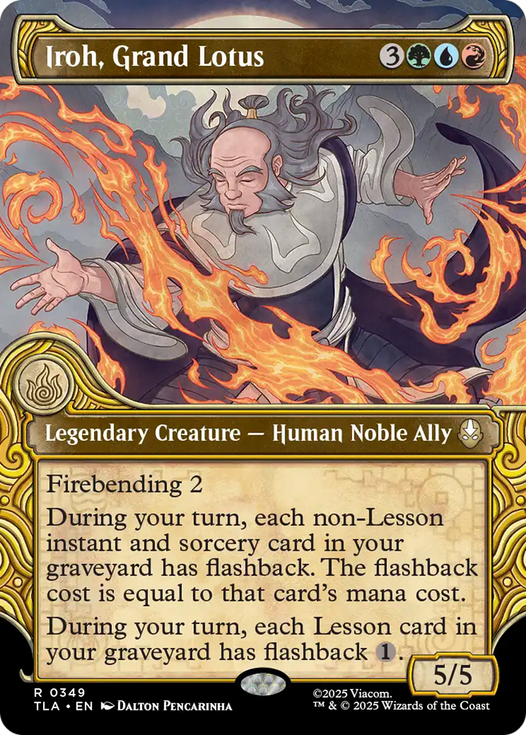 Iroh, Grand Lotus (Showcase) [Avatar: The Last Airbender] Foil