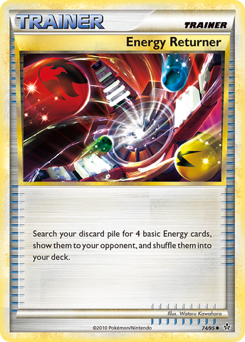 Energy Returner (74/95) [HeartGold & SoulSilver: Unleashed] Reverse Holofoil