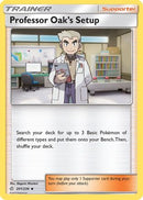 Professor Oak's Setup (201/236) [Sun & Moon: Cosmic Eclipse] Reverse Holofoil