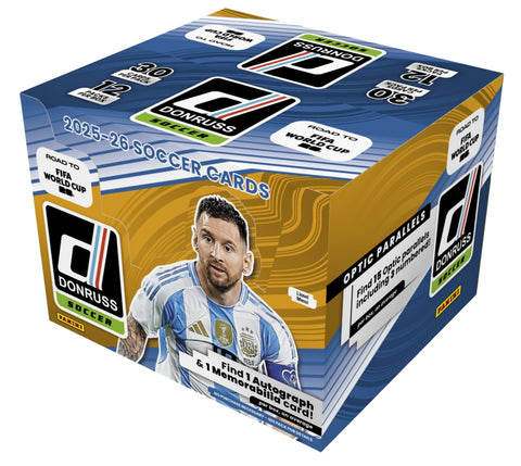 2026 Panini Donruss Soccer Road To FIFA World Cup Hobby Box