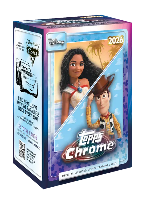 2026 Topps Chrome Disney Value Box