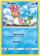 Shellos (29/111) [Sun & Moon: Crimson Invasion] Reverse Holofoil