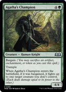 Agatha's Champion [Wilds of Eldraine] Foil