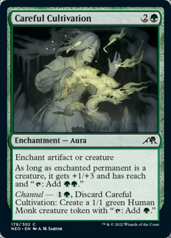 Careful Cultivation [Kamigawa: Neon Dynasty] Foil