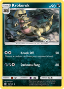 Krokorok (84/149) [Sun & Moon: Base Set] Reverse Holofoil