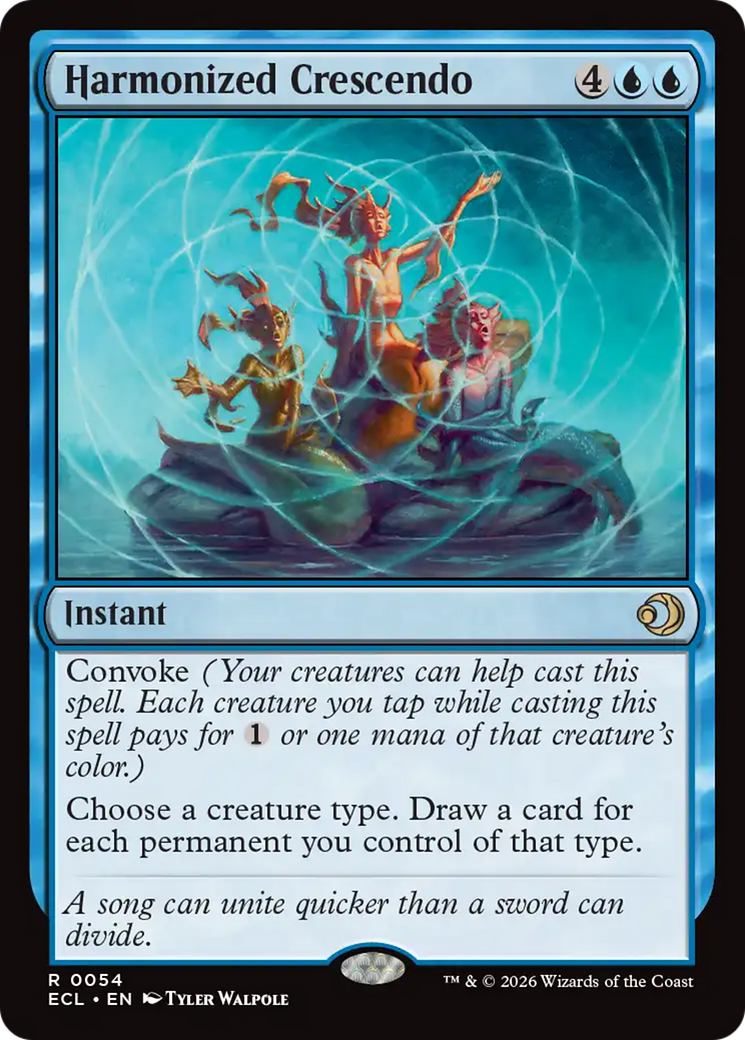 Harmonized Crescendo [Lorwyn Eclipsed] Foil