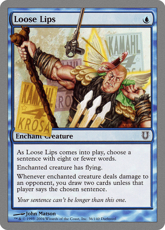 Loose Lips [Unhinged] Foil