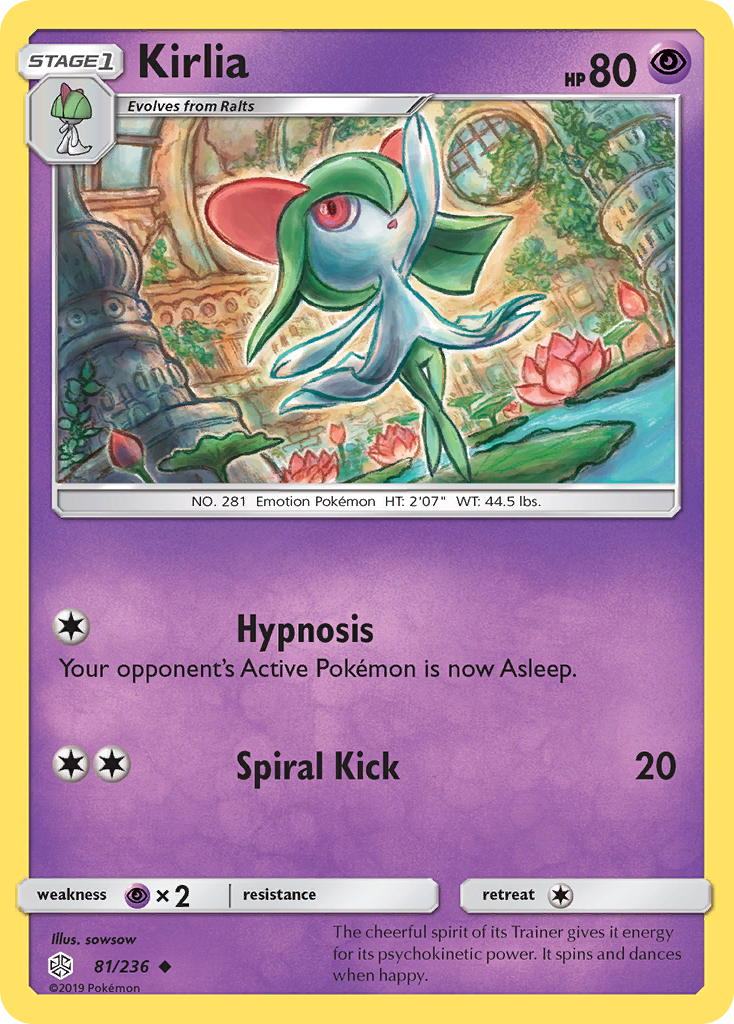 Kirlia (81/236) [Sun & Moon: Cosmic Eclipse]