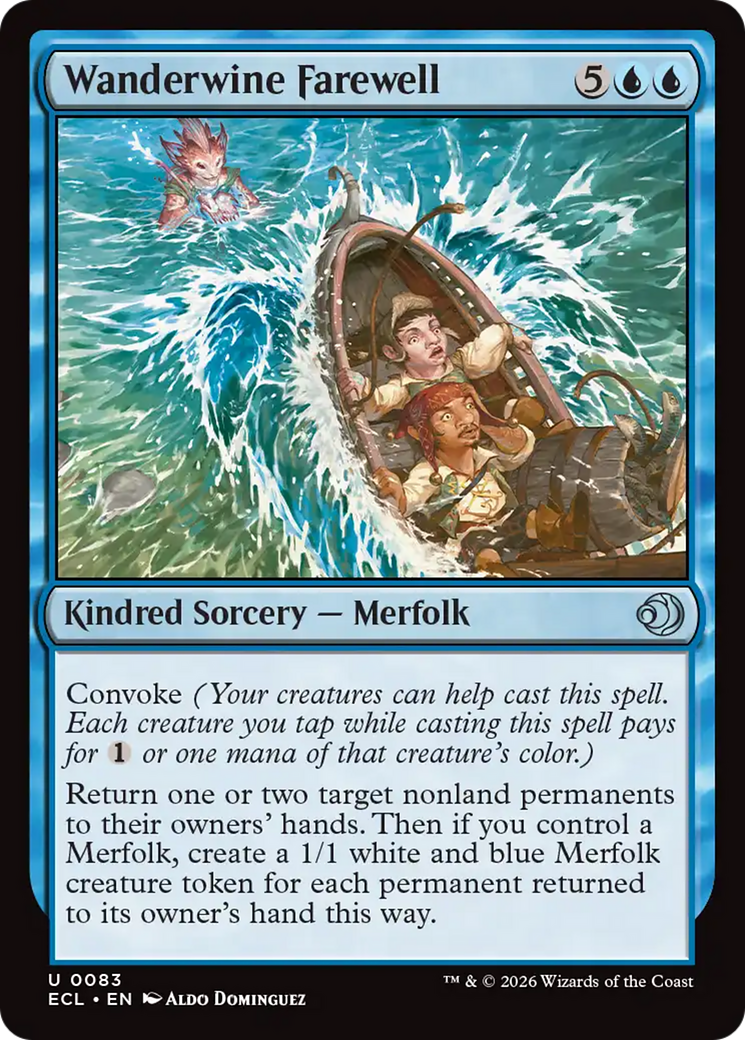 Wanderwine Farewell [Lorwyn Eclipsed] Foil