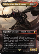 Witch-king, Sky Scourge (Borderless) [The Lord of the Rings: Tales of Middle-Earth Commander] Foil