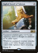 Sigiled Sword of Valeron [Core Set 2019] Foil