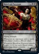 Bloodvial Purveyor (Showcase Fang Frame) [Innistrad: Crimson Vow] Foil