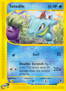 Totodile (134/165) [Expedition: Base Set] Reverse Holofoil