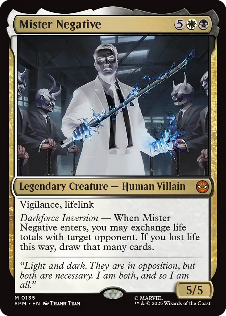 Mister Negative [Marvel's Spider-Man] Foil