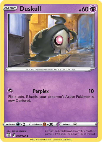 Duskull (060/172) [Sword & Shield: Brilliant Stars] Reverse Holofoil
