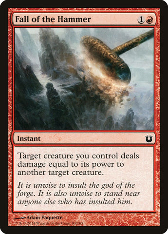 Fall of the Hammer [Born of the Gods] Foil
