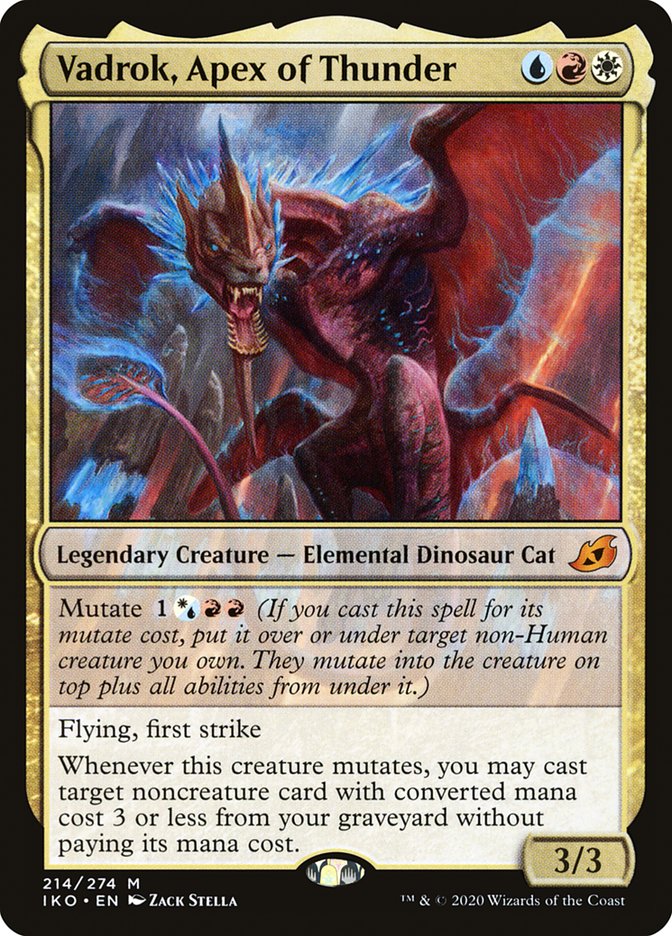 Vadrok, Apex of Thunder [Ikoria: Lair of Behemoths] Foil