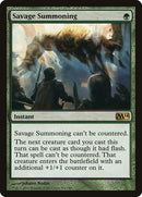 Savage Summoning [Magic 2014] Foil