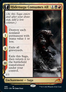 Hidetsugu Consumes All // Vessel of the All-Consuming (Extended Art) [Kamigawa: Neon Dynasty] Foil