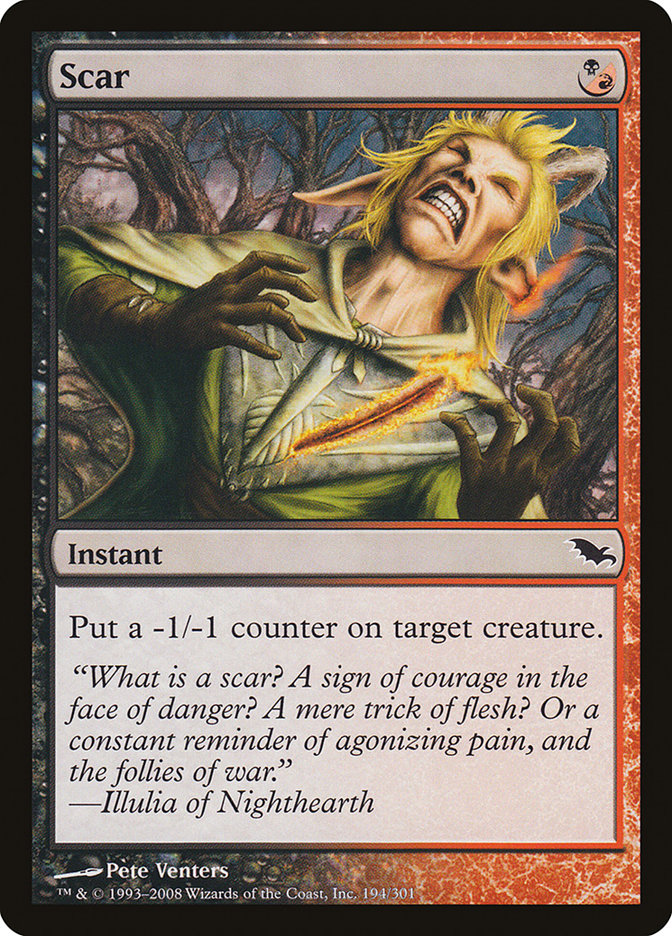 Scar [Shadowmoor] Foil