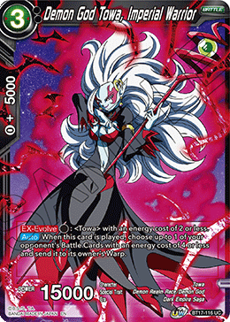 Demon God Towa, Imperial Warrior (BT17-116) [Ultimate Squad] Parallel Foil