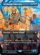 Archmage Emeritus (Borderless) [Secrets of Strixhaven Special Guests] Foil