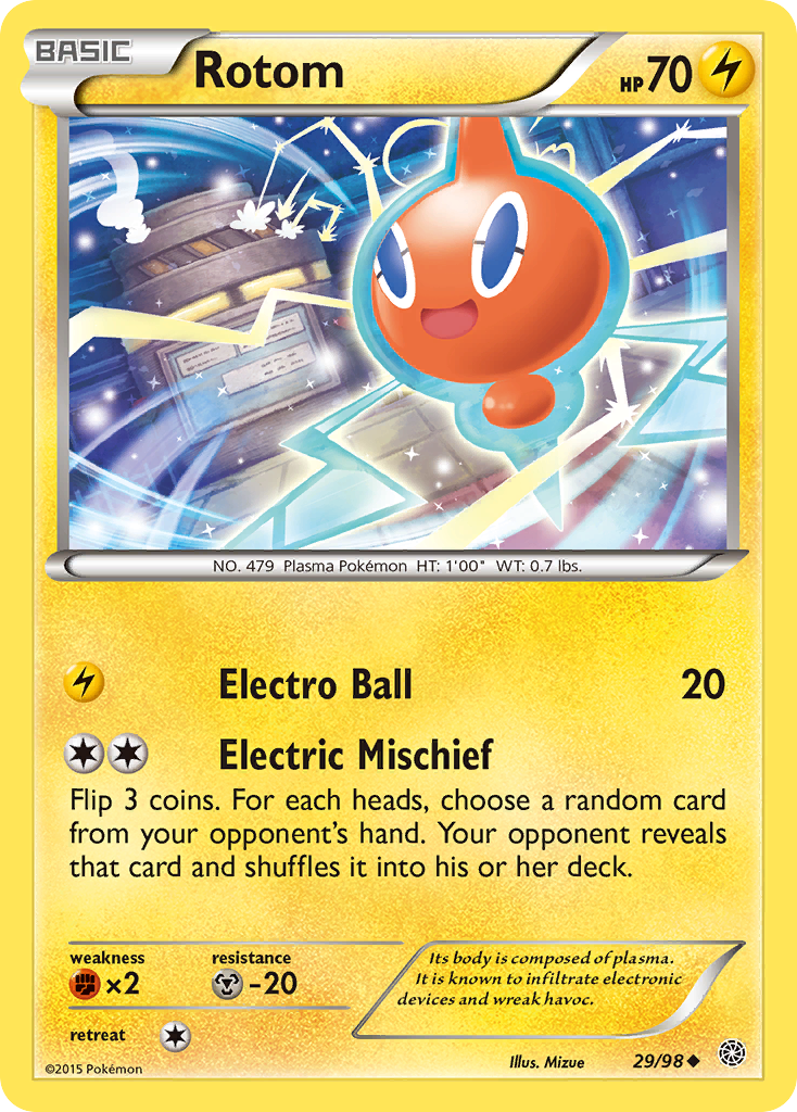 Rotom (29/98) [XY: Ancient Origins] Reverse Holofoil