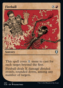 Fireball (Showcase) [Commander Legends: Battle for Baldur's Gate] Foil