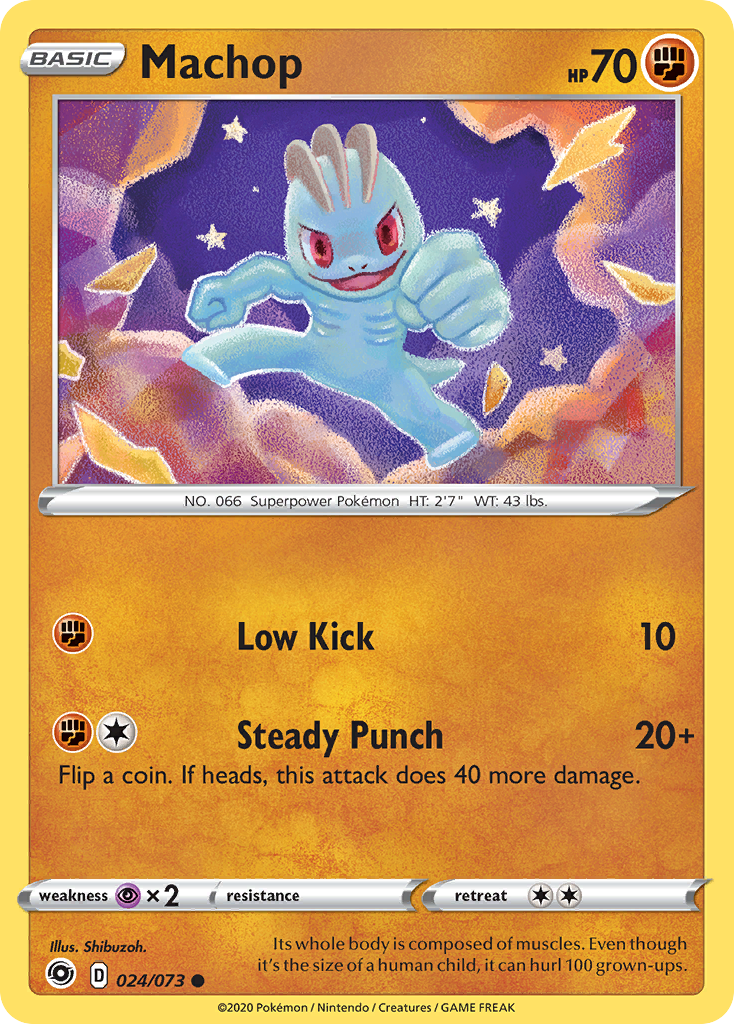 Machop (024/073) [Sword & Shield: Champion's Path] Reverse Holofoil