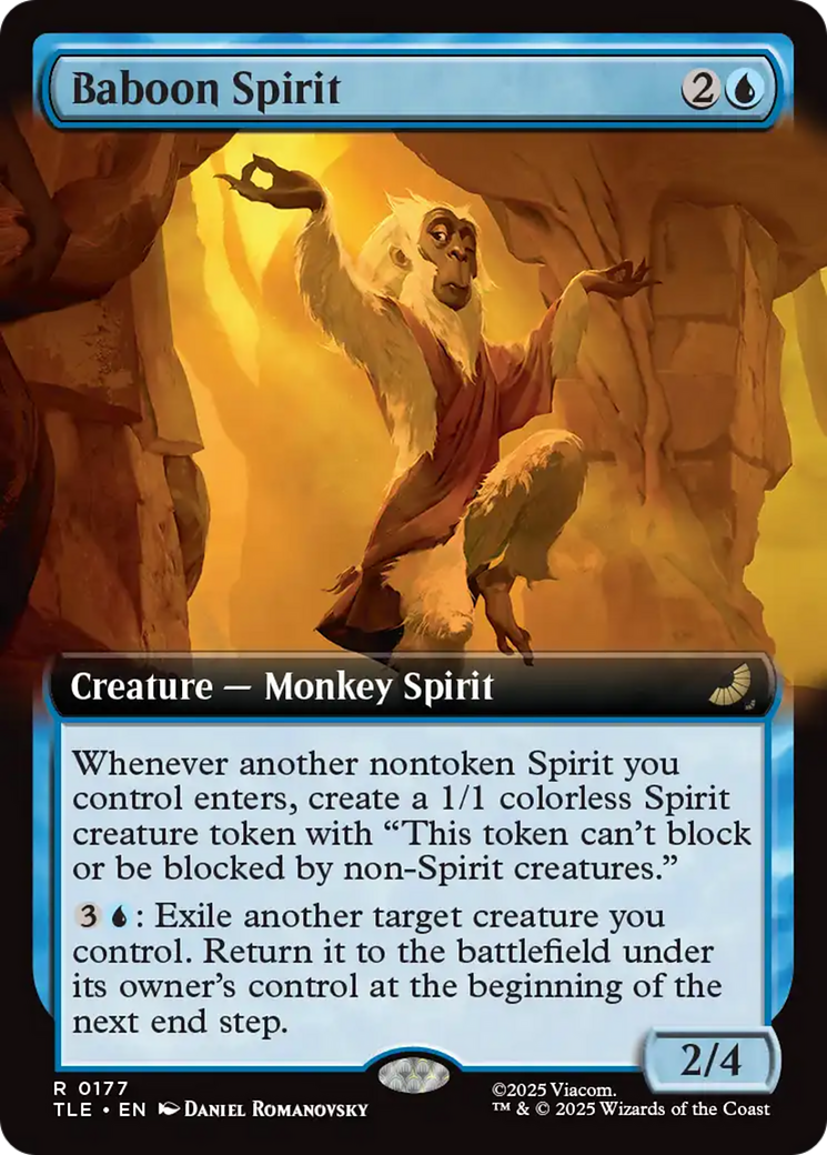 Baboon Spirit (Extended Art) [Avatar: The Last Airbender: Eternal-Legal] Foil