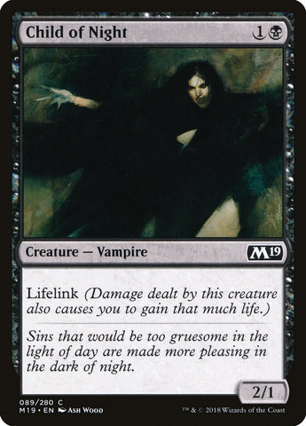 Child of Night [Core Set 2019] Foil