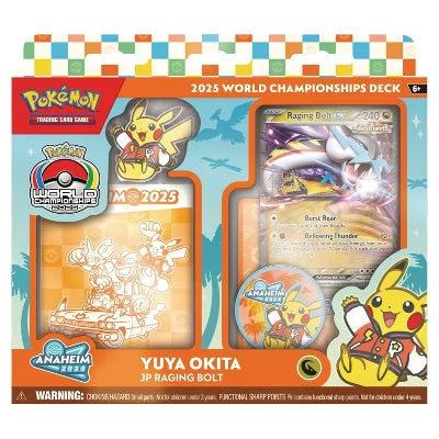 2025 World Championships Deck - Yuya Okita - JP Raging Bolt
