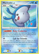 Mantyke (55/130) [Diamond & Pearl: Base Set] Reverse Holofoil