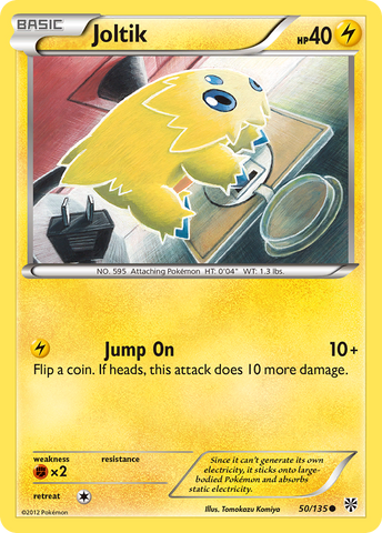 Joltik (50/135) [Black & White: Plasma Storm] Reverse Holofoil