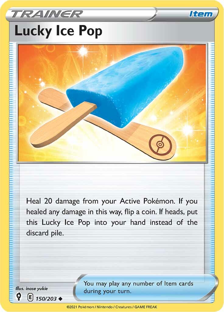 Lucky Ice Pop (150/203) [Sword & Shield: Evolving Skies] Reverse Holofoil