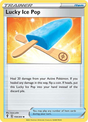 Lucky Ice Pop (150/203) [Sword & Shield: Evolving Skies] Reverse Holofoil