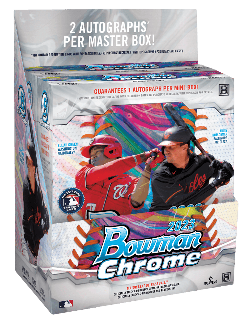 2023 Bowman Chrome Baseball Hobby Box