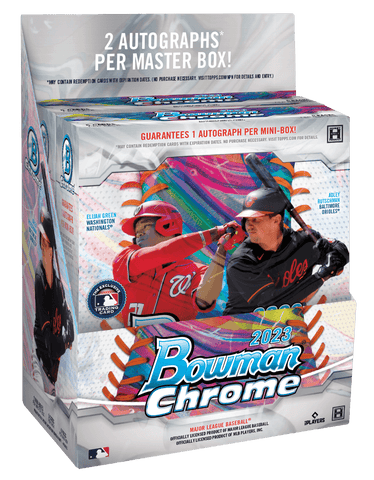 2023 Bowman Chrome Baseball Hobby Box