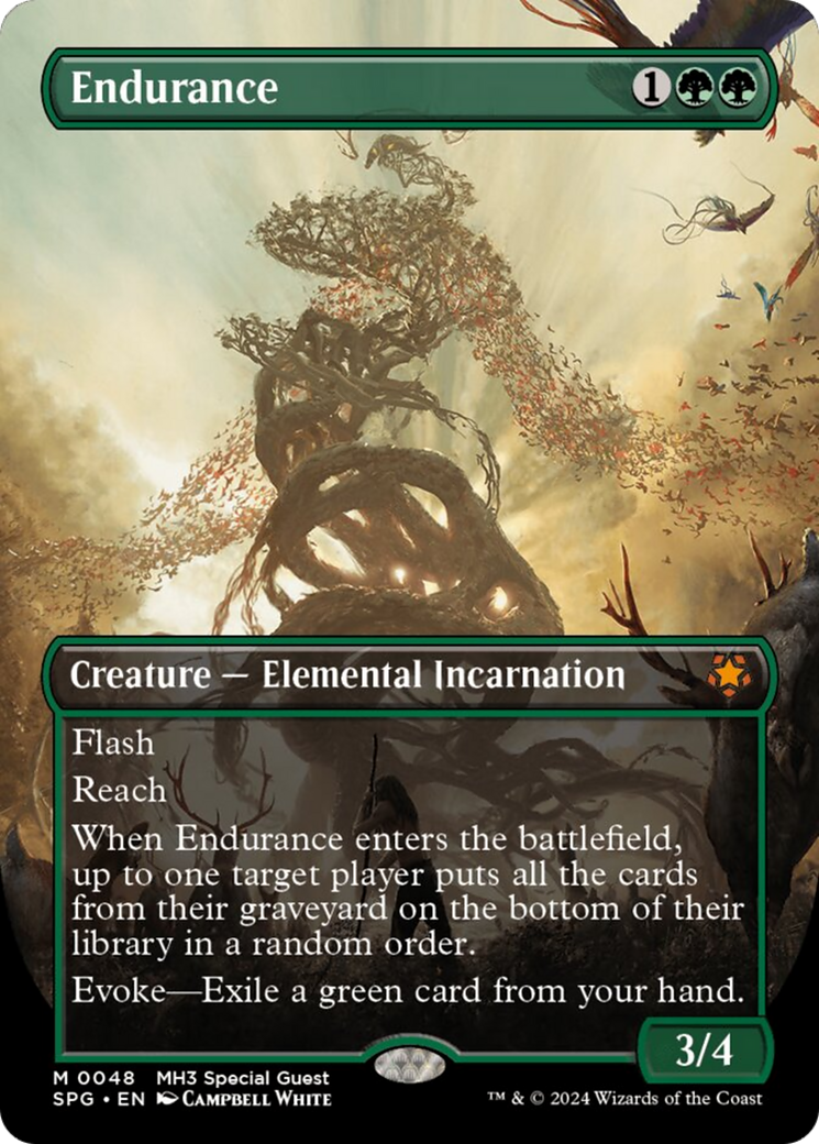 Endurance (Borderless) [Modern Horizons 3 Special Guests] Foil