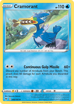 Cramorant (040/185) [Sword & Shield: Vivid Voltage] Reverse Holofoil