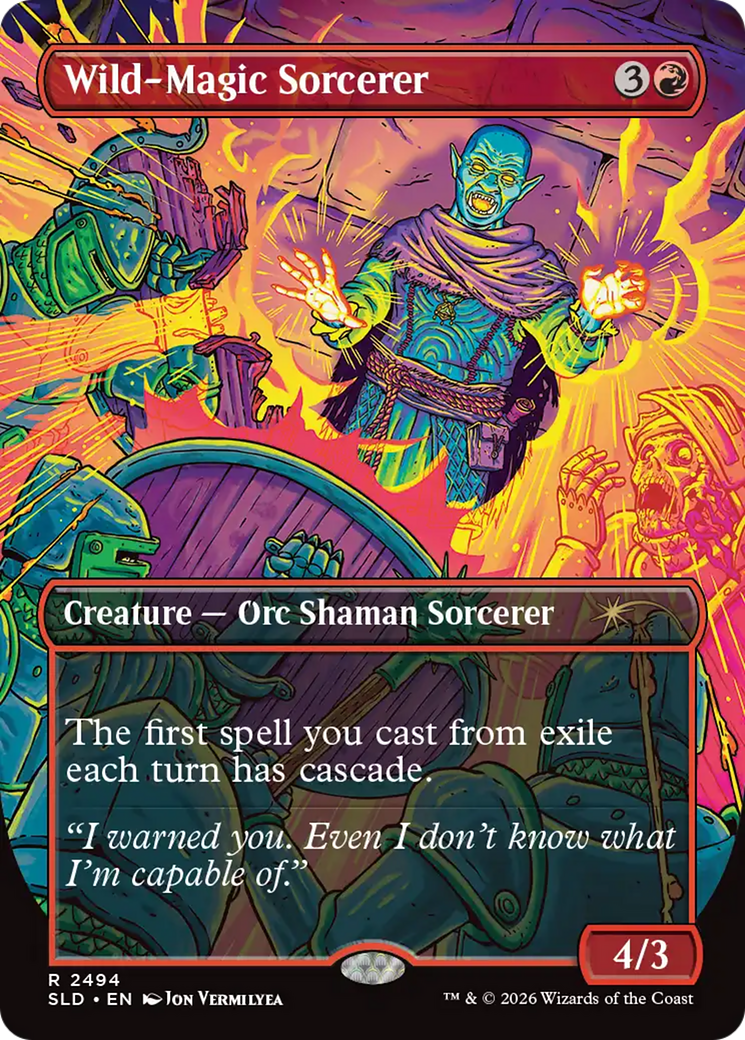 Wild-Magic Sorcerer [Secret Lair Drop Series] Foil