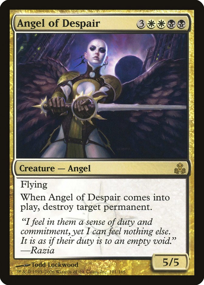 Angel of Despair [Guildpact] Foil