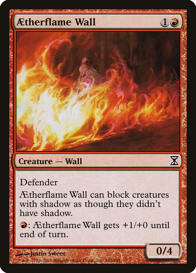 Aetherflame Wall [Time Spiral] Foil