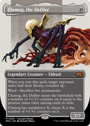 Ulamog, the Defiler (Borderless) [Modern Horizons 3] Foil