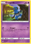 Croagunk (56/156) [Sun & Moon: Ultra Prism] Reverse Holofoil