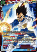 Vegeta, at the Ready (BT19-014) [Fighter's Ambition] Parallel Foil