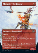 Monastery Swiftspear (Borderless Alternate Art) [Double Masters 2022] Foil