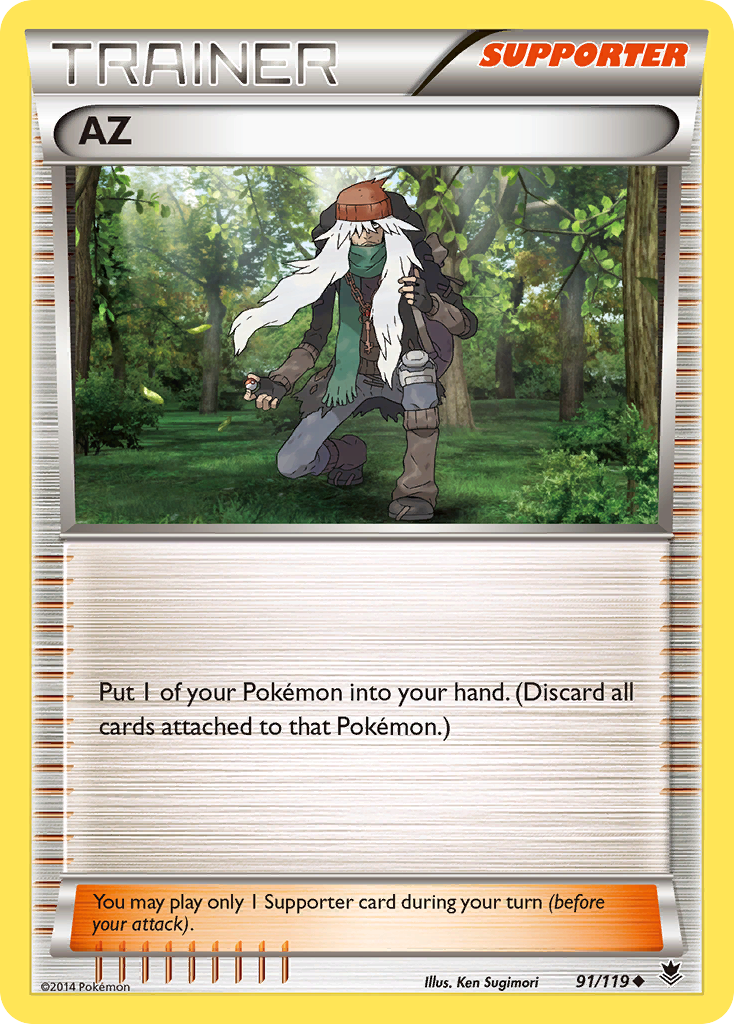 AZ (91/119) [XY: Phantom Forces] Reverse Holofoil